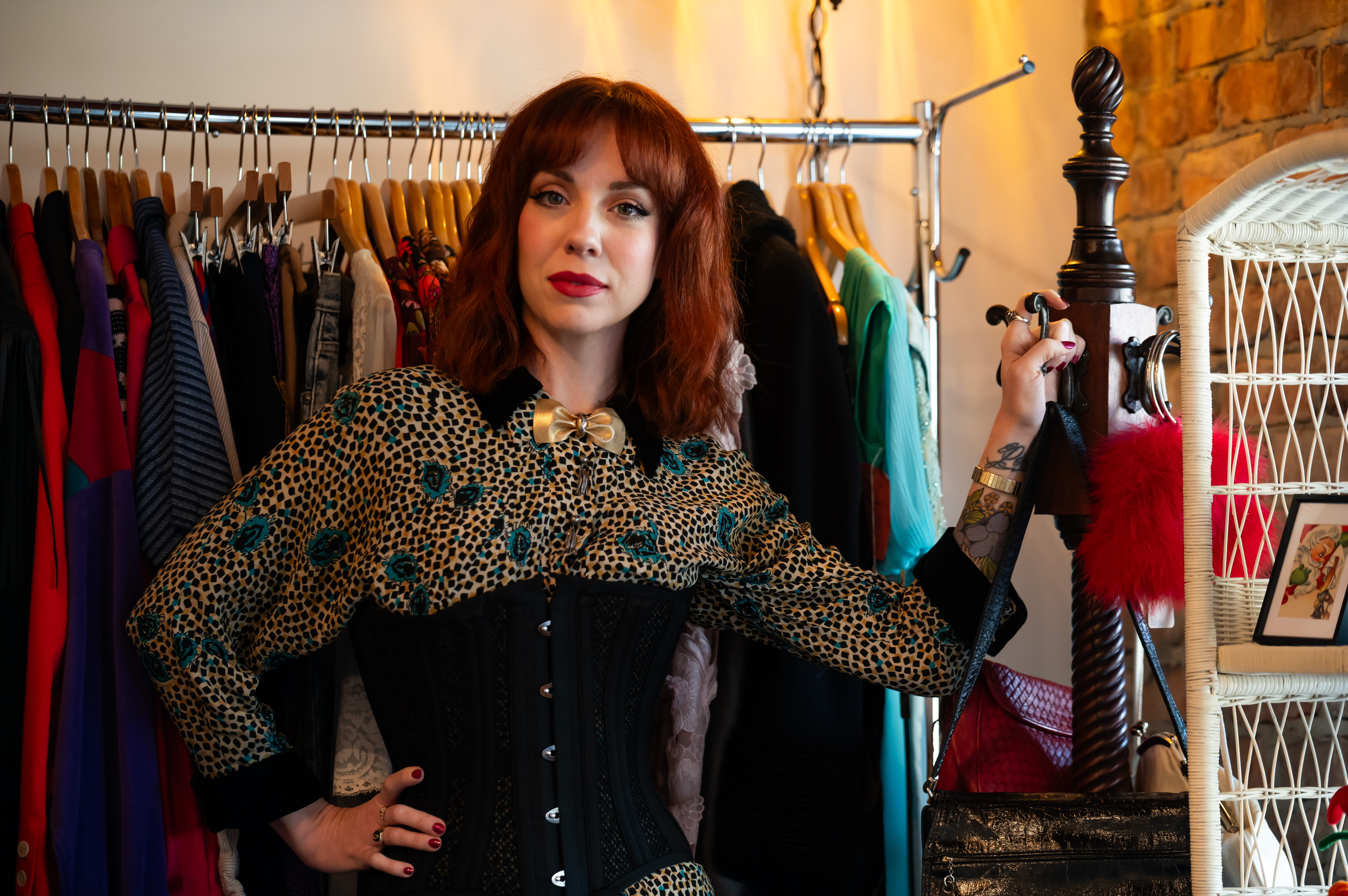 Ellie Kambitsch brings a unique, lively feel to Fred & Mary's with her hand-picked vintage finds. Kambitsch says she remembers every piece that she sells, feeling like each has their own story to tell. / Chris Tenpenny