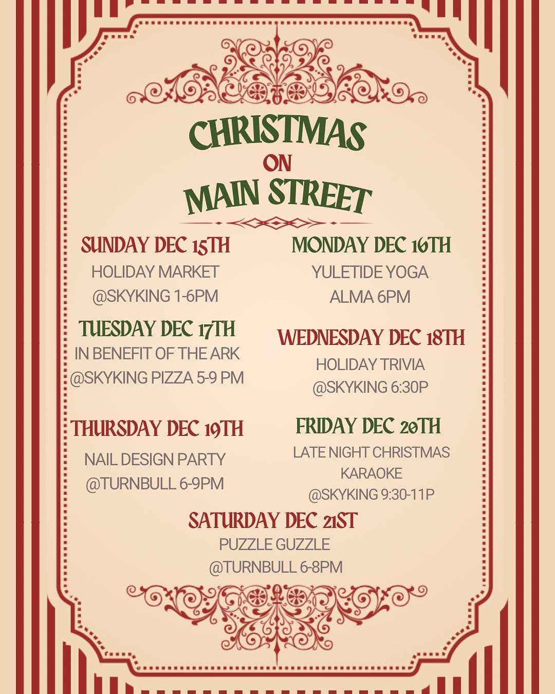 Local businesses partner to present ‘Christmas on Main Street’