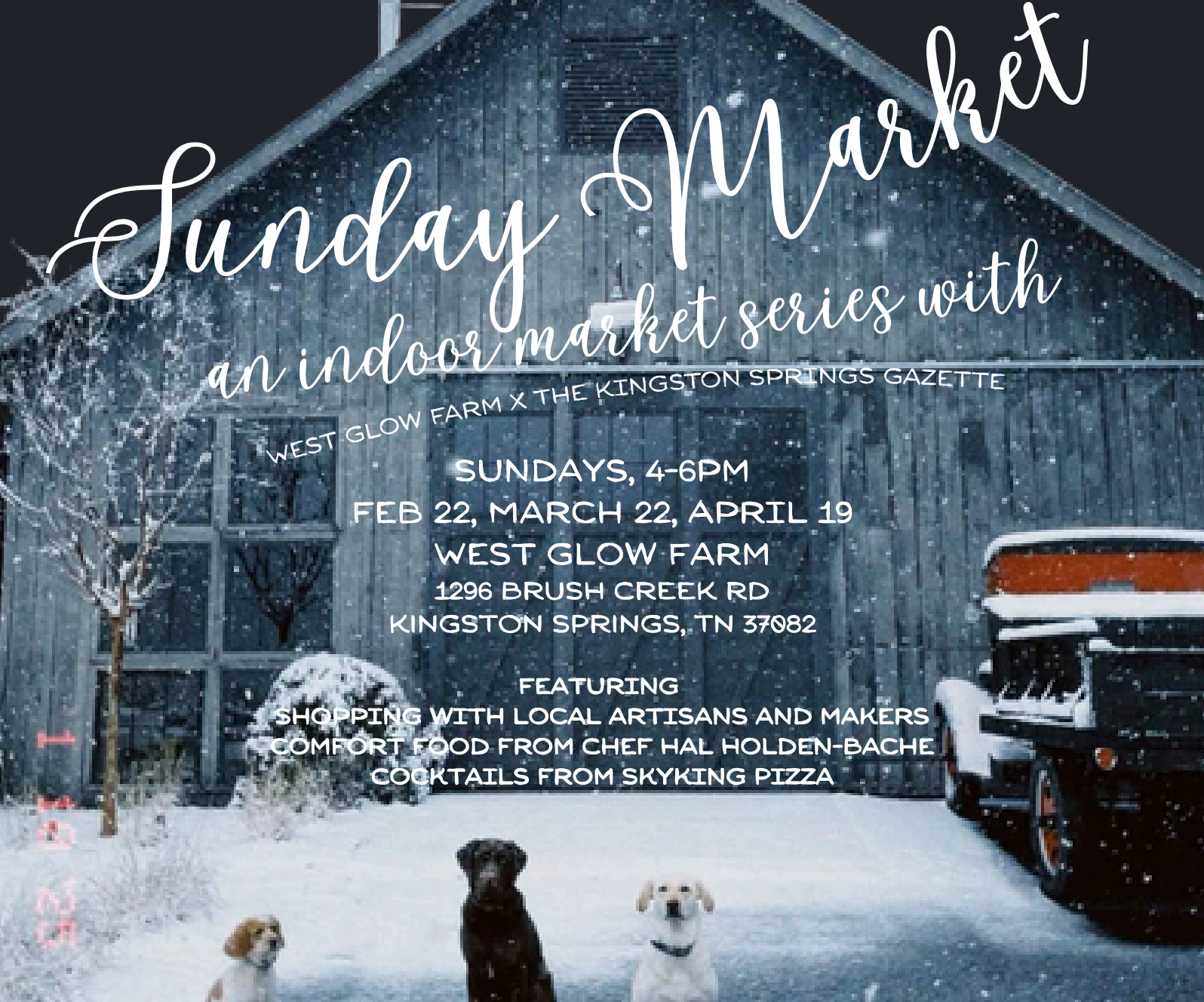 West Glow Farm, Kingston Springs Gazette partner to extend farmer’s market season