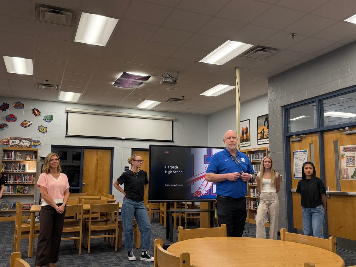 Harpeth High students showcase CTE, JAG and leadership programs