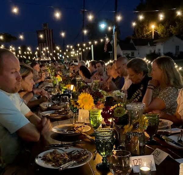 Dinner on Main moved to farmers market lot