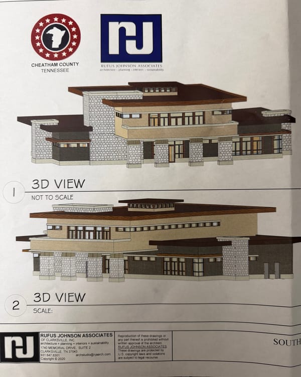 First renderings of proposed Kingston Springs library revealed