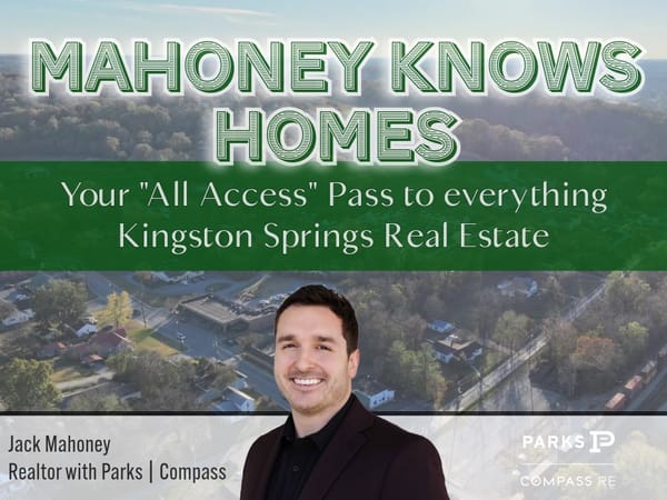 Kingston Springs Housing Market Update: May Recap